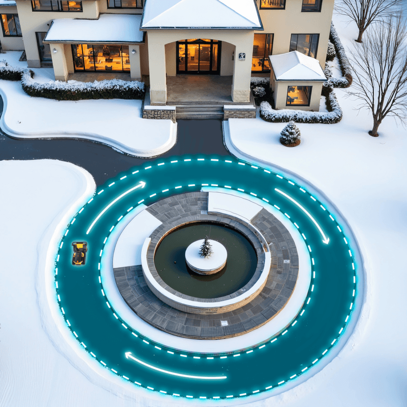 yarbo sniega pūtējs multirobots